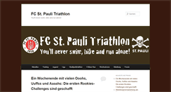 Desktop Screenshot of fcstpauli-triathlon.de