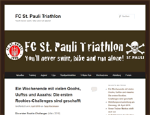 Tablet Screenshot of fcstpauli-triathlon.de